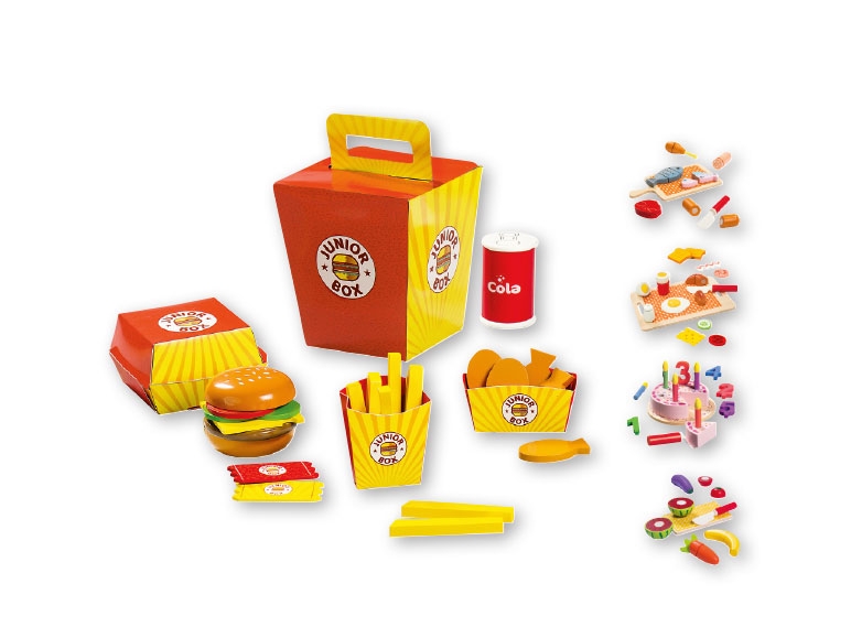 Lidl hamburger and fries toy set 
